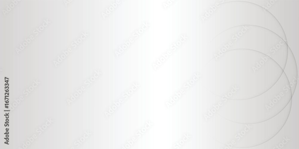 Obraz premium Abstract background with subtle gray circles on the right side.