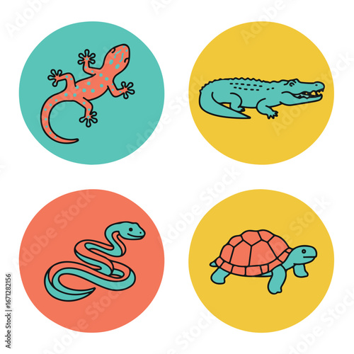 Reptile set