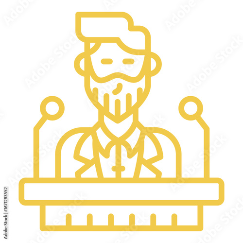 Press Conference Icon