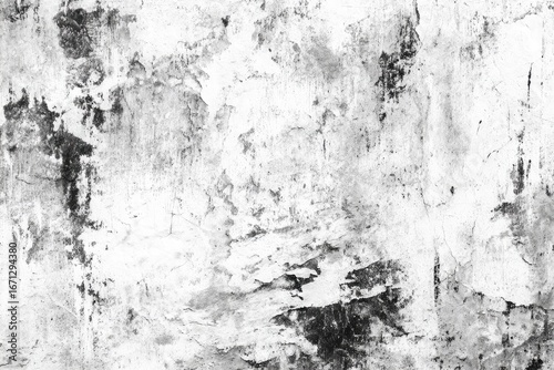 Wallpaper Mural Weathered wall texture in grayscale Torontodigital.ca