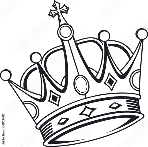 vector crown icon