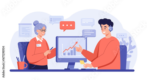 Customer Support Team Collaboration.