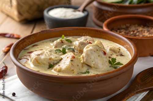 chicken boneless malai handi 