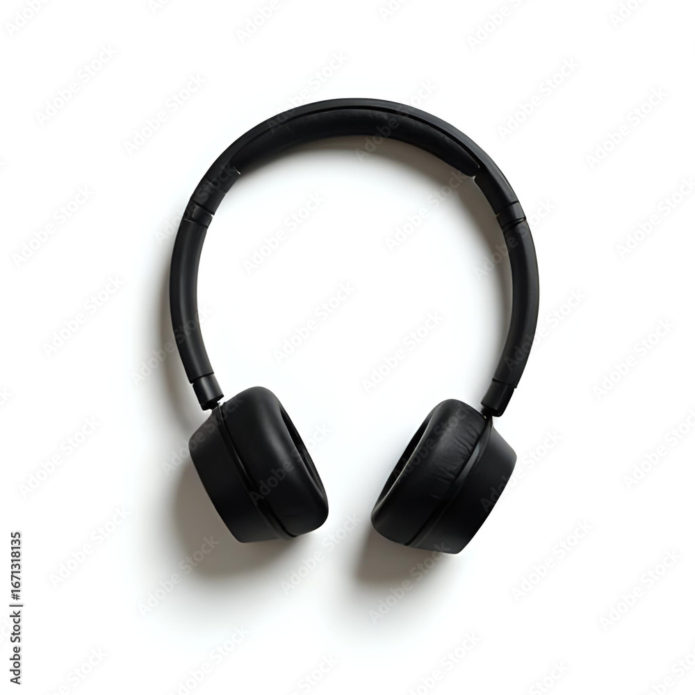 Fototapeta premium headphones isolated on white background