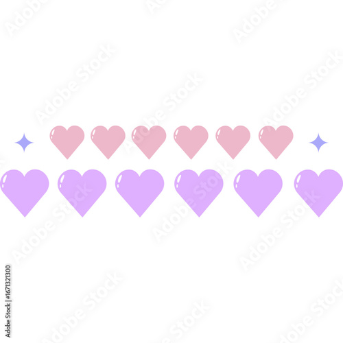 Cute Love Element Decoration