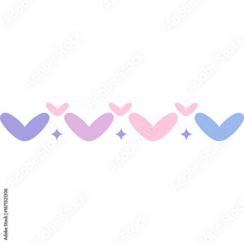 Cute Love Element Decoration