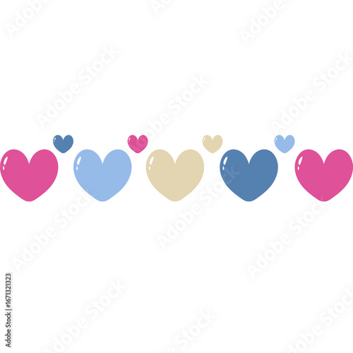 Cute Love Element Decoration