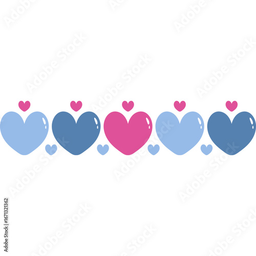 Cute Love Element Decoration