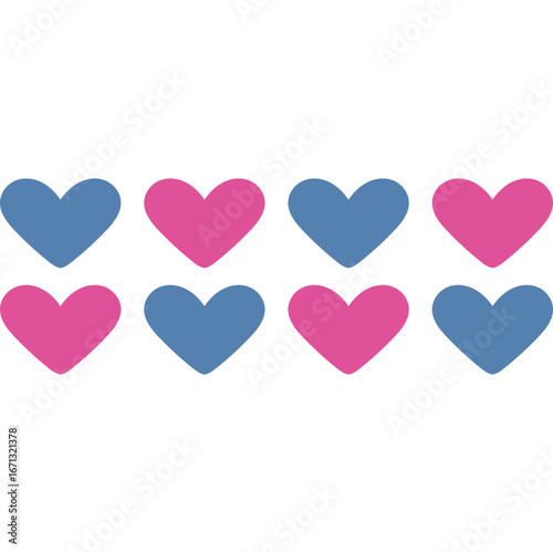 Cute Love Element Decoration