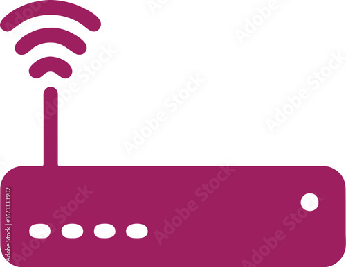 wi-fi signal icon fish simple icon. Vector ICON all icon Viktor	