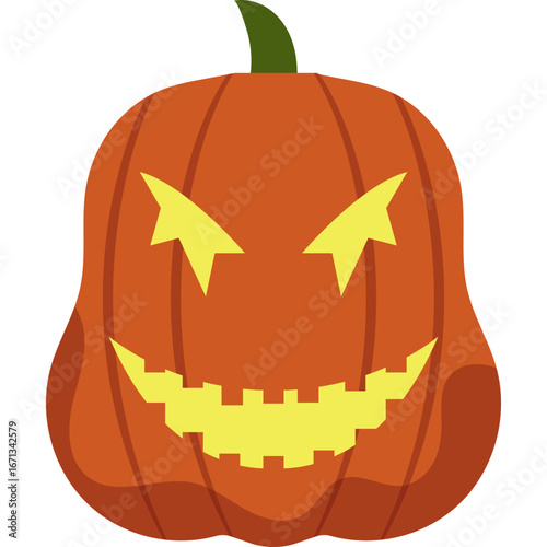 Halloween Pumpkin Illustration