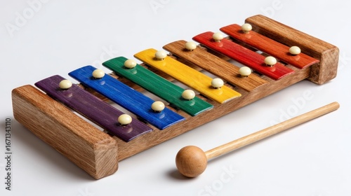 Colorful wooden xylophone (1)