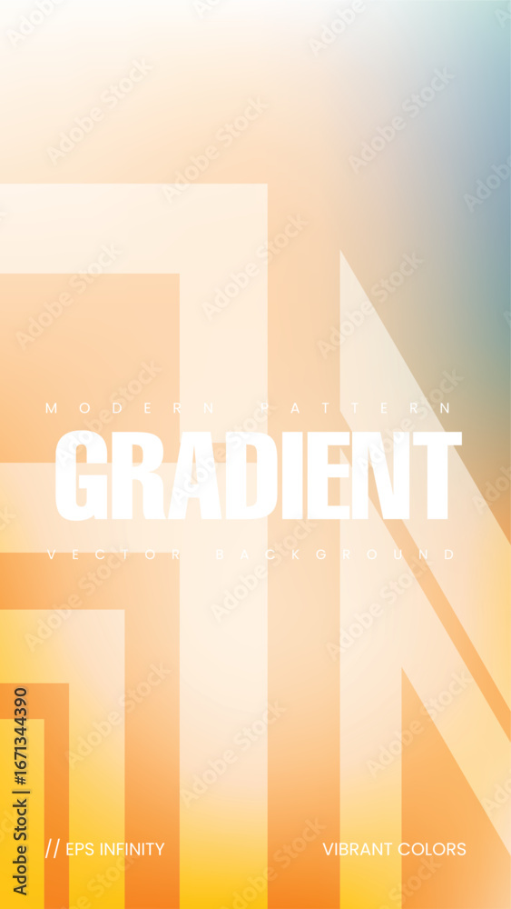 Fototapeta premium Reels Template Gradient Background