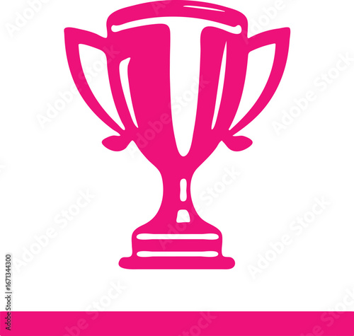 trophy icon fish simple icon. Vector ICON all icon Viktor