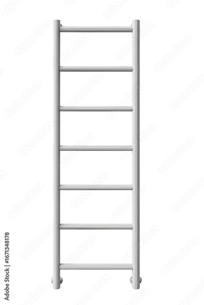 Freestanding towel warmer ladder with slim vertical rails and evenly spaced rungs, matte powder-coated finish, isolated on transparent background.
Freestanding towel warmer ladder with slim vertical rails and evenly spaced rungs, matte powder-coated finish, isolated on transparent background.