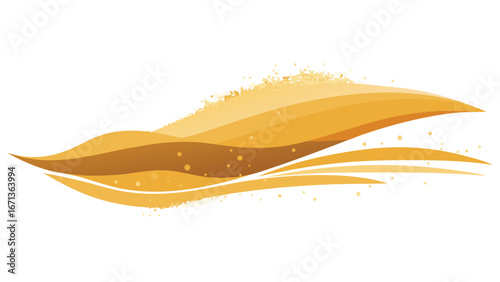 Dog Illustration Single Canine Image in CMYK with Helvetica and Courier Fonts