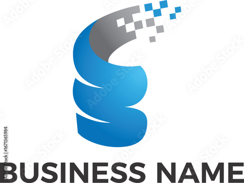 Creative and Minimal Business logo editable vector