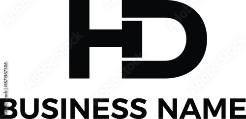 Creative and Minimal Business logo editable vector