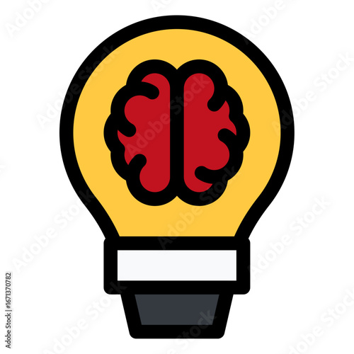 light bulb with idea