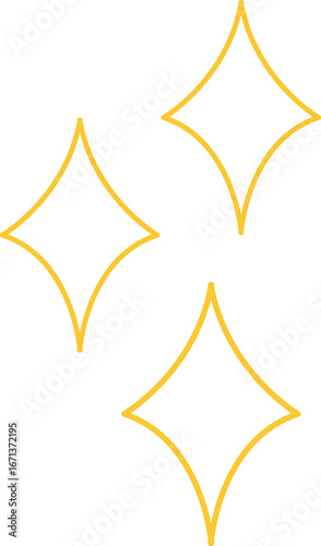 Sparkle light. Twinkling star decoration