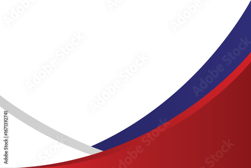 Abstract Design: A modern and dynamic abstract design featuring flowing shapes of red, blue, and gray, artfully arranged to create a sense of movement and visual interest. 