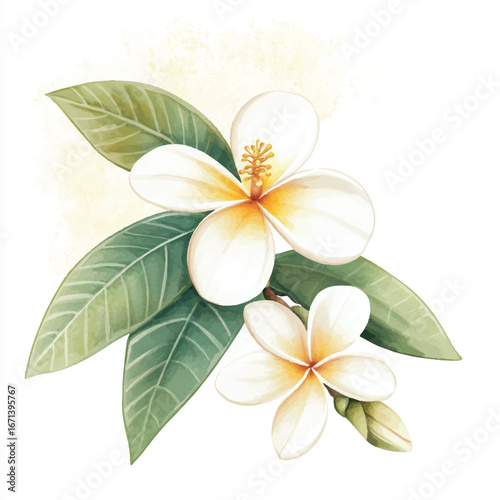 a cute Frangipani Plumeria