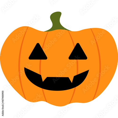 Halloween Pumpkin Illustration