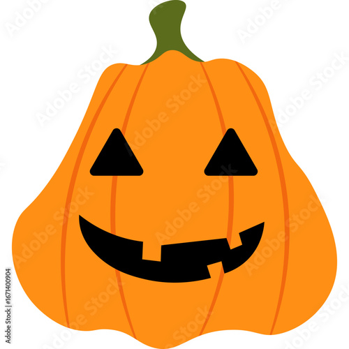 Halloween Pumpkin Illustration