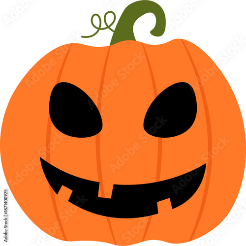 Halloween Pumpkin Illustration
