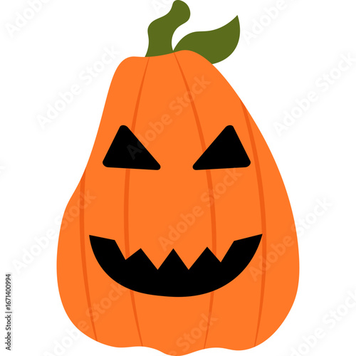 Halloween Pumpkin Illustration
