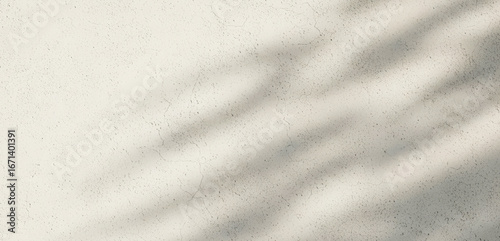 Wallpaper Mural Shadow of leaves or branches on a light colored wall surface, forming an abstract natural pattern that feels soft, organic, and visually calming. Torontodigital.ca