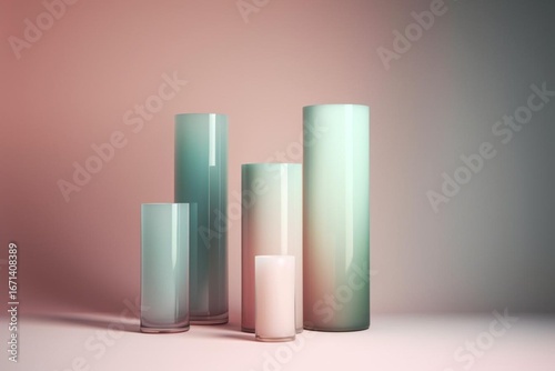 red and white bar chart