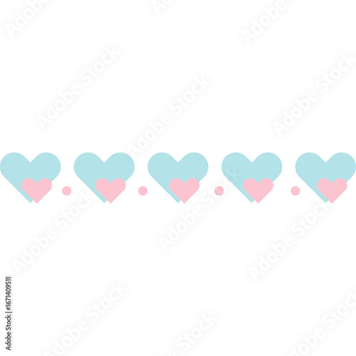 Cute Love Element Decoration