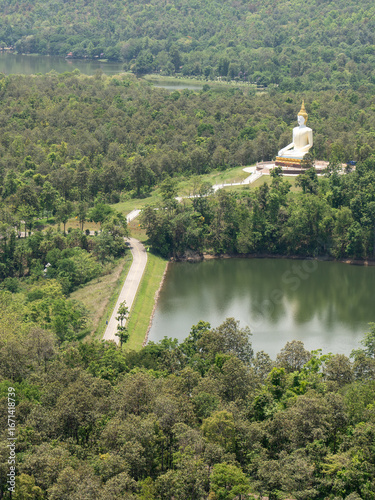 Helicopter flight chiang mai, aerial view
