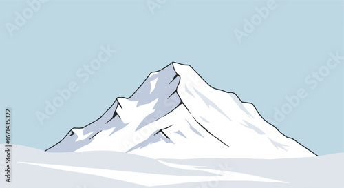 Snowy Mountain