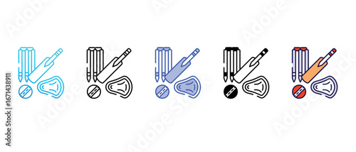 Kit icon design with white background stock illustration