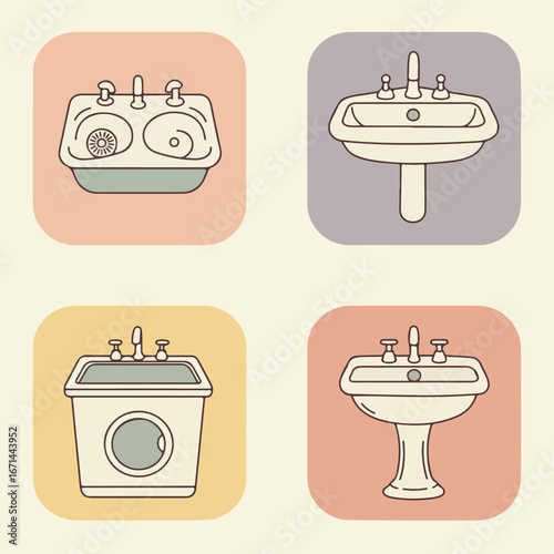 Sink icons