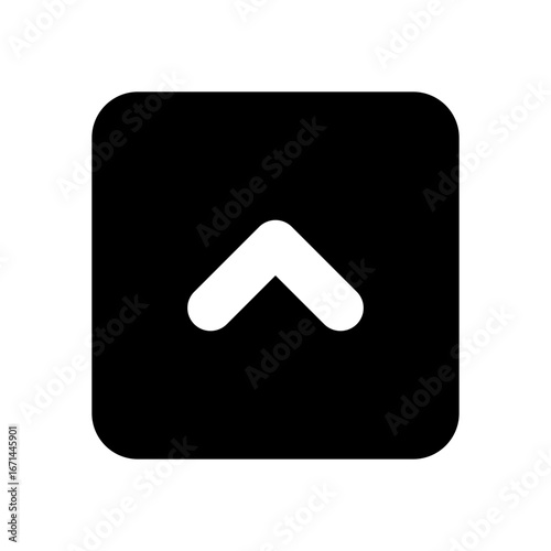 Chevron Up Icon Filled