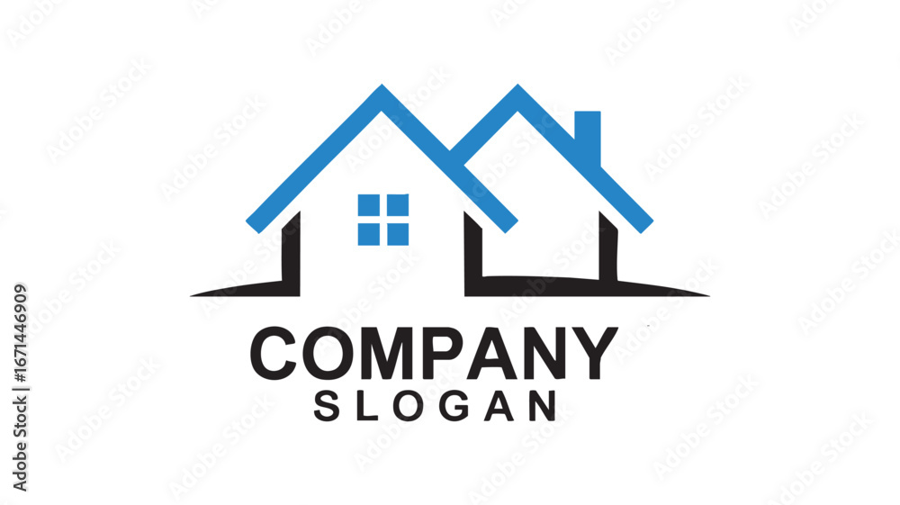 Fototapeta premium Home Logo Design Vector 