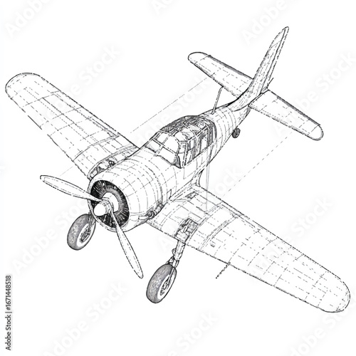 a propeller plane