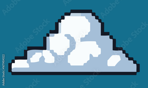 Pixel Art Cloud