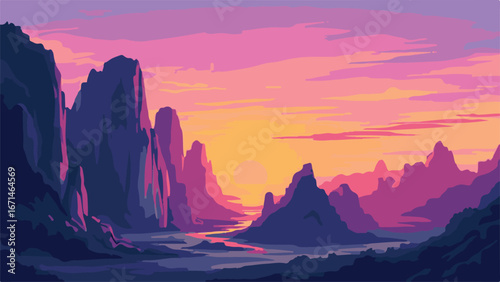 Scenic Rocky Cliffs by the Sea