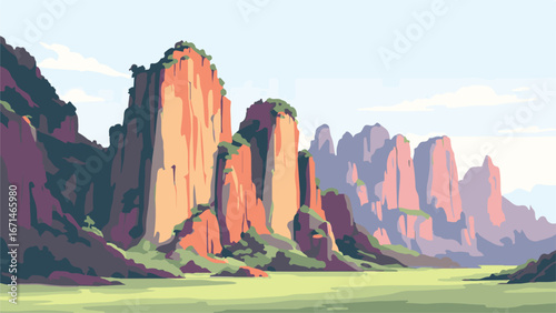 Scenic Rocky Cliffs by the Sea