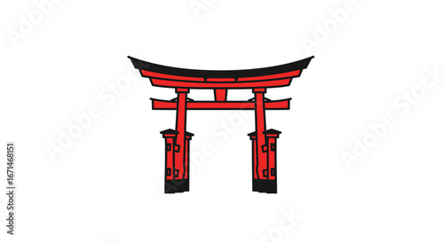 Elegant illustration of a traditional Asian folding hand fan, a classic cultural accessory symbolizing tradition and grace, isolated on a plain white background