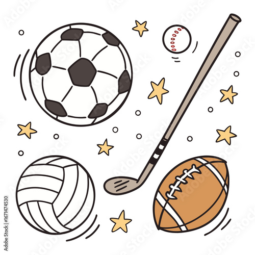 Vector Isolated Realistic Soccer Ball over white