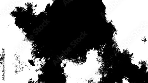 Abstract Grunge black and white texture with a distressed, peeling, and weathered surface old paint or decayed walls. Rough, cracked, and deteriorated pattern creates an urban, vintage artistic design