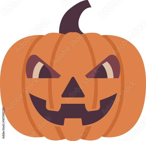 Jack O Lantern Pumpkin Cartoon