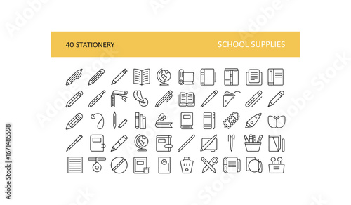 Creative marker hand drawn sketch elements abstract geometric shapes and lines for design projects white background