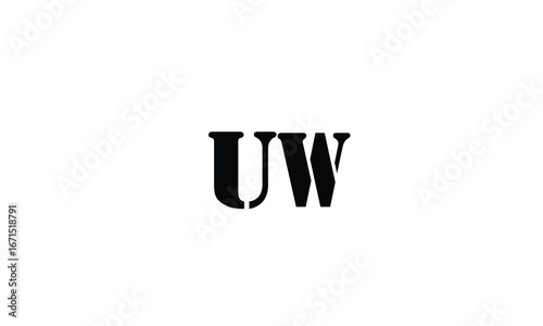 UW,WU,U,W,W,U,U,W abstract, letters, logo, monogram, style, symbols, ambitions, icons, 
