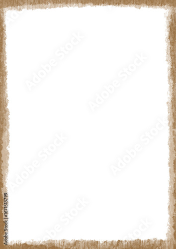 old paper texture frame